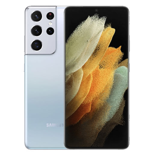 Samsung smartphone showing front and back design with floral pattern. Buy Samsung phone here.